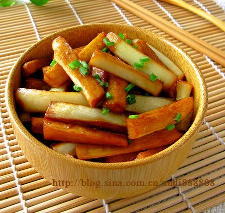 油焖茭白的做法