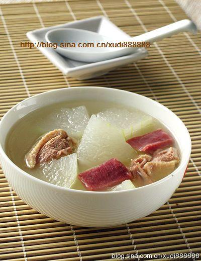 老鸭冬瓜汤的做法