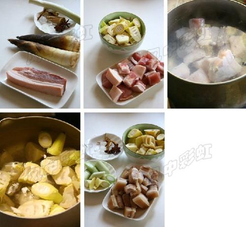 春笋红烧肉的做法