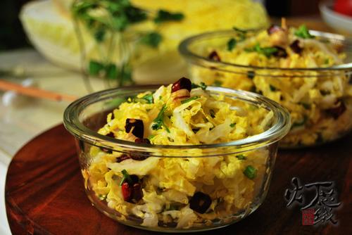 凉拌白菜心的做法