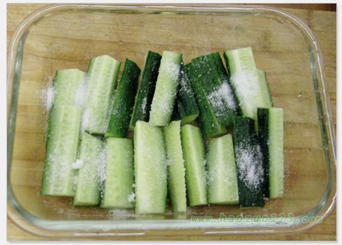 蘸酱腌黄瓜的做法