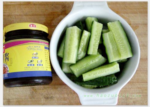 蘸酱腌黄瓜的做法