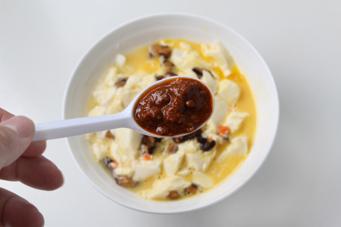 肉酱豆腐盅的做法