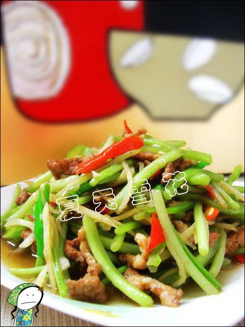 仔姜炒红薯藤的做法