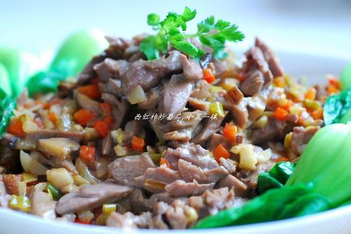 凤尾腰花的做法