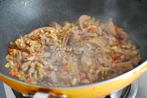 凤尾腰花的做法