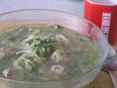 萝卜丸子汤的做法