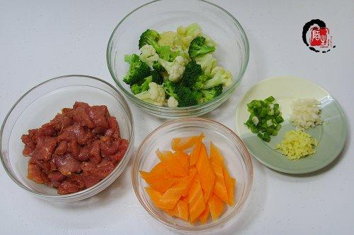 花菜炒牛肉的做法