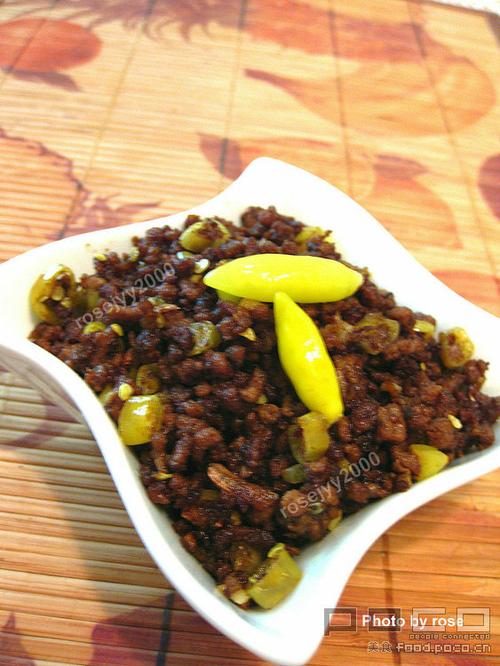 泡椒牛肉碎的做法