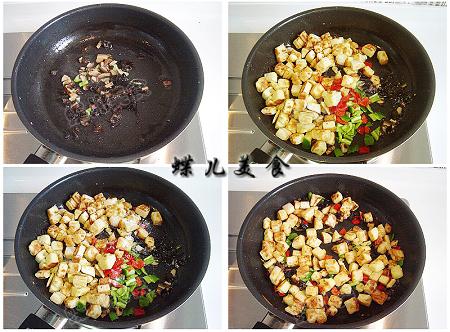 辣椒鸡蛋炒馒头的做法