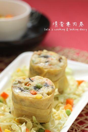 清香素肉卷的做法