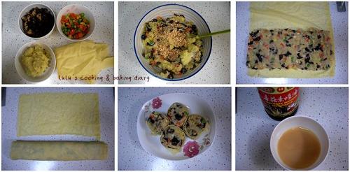 清香素肉卷的做法