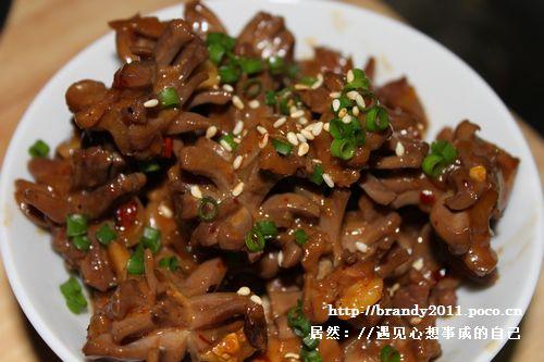 秘制香辣肾花的做法