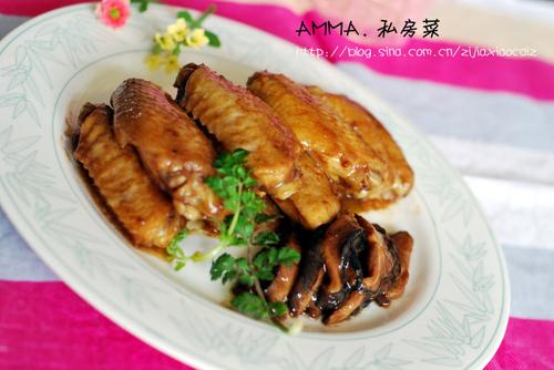 玫瑰腐乳酱鸡翅的做法