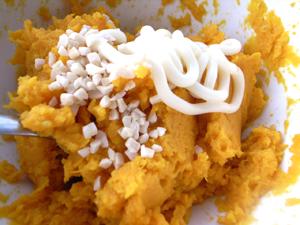 南瓜沙拉的做法