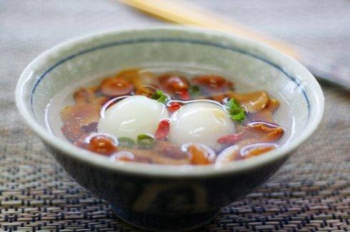 鸽蛋滑子菇的做法