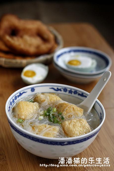 油豆腐粉丝汤的做法