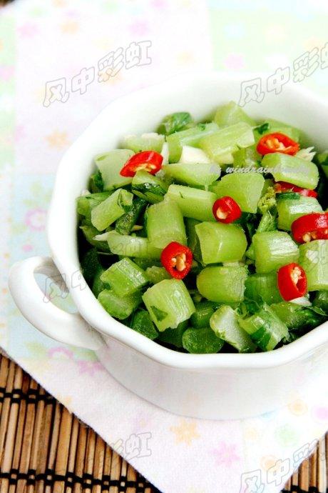 拌萝卜缨的做法