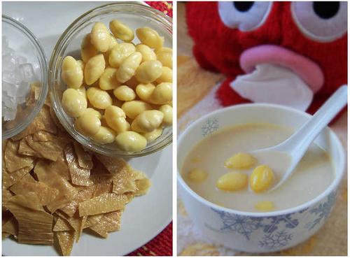 腐竹银杏瘦肉汤的做法