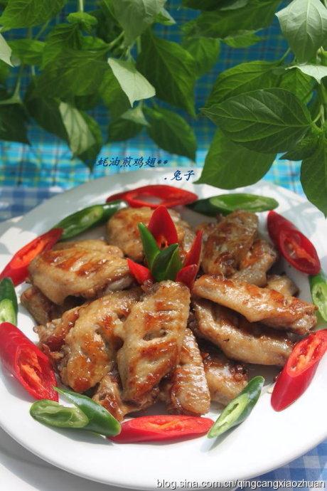 蚝油煎鸡翅的做法