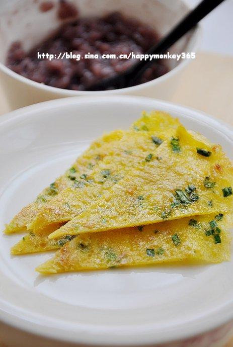 葱花蛋饼的做法