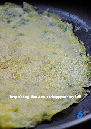 葱花蛋饼的做法