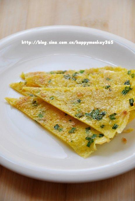 葱花蛋饼的做法