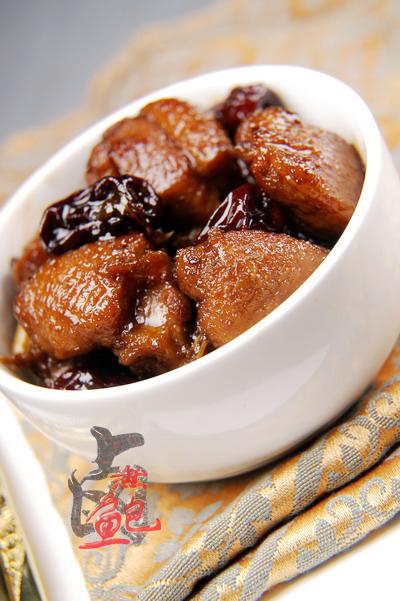 红枣花雕鸭的做法