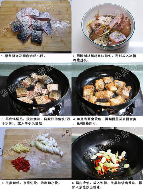 奇香瓦块鱼的做法