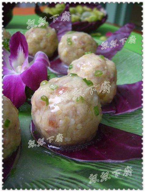 蚕豆火腿球的做法