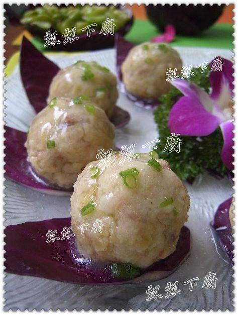 蚕豆火腿球的做法