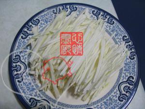 茭瓜牛肉丝的做法