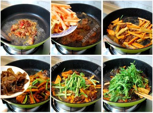 干锅杂蔬的做法