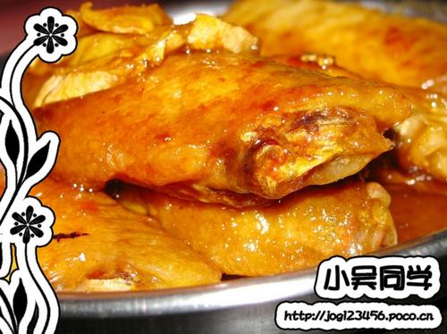豉油鸡翼的做法