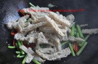 蒿子杆炒面筋的做法