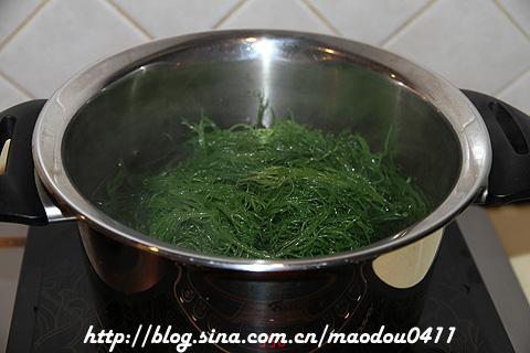 凉拌水晶藻的做法