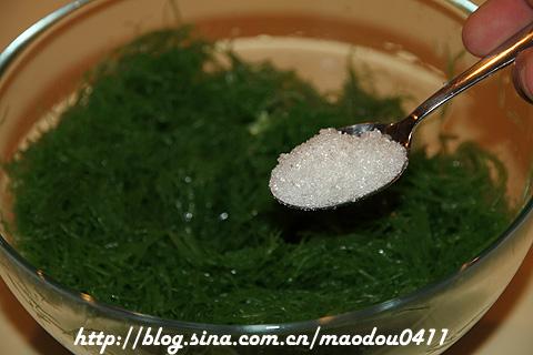 凉拌水晶藻的做法