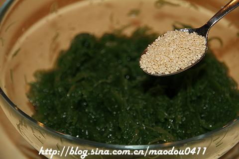 凉拌水晶藻的做法