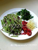 眉豆炒虾酱的做法