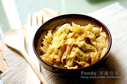 湖南手撕包菜的做法