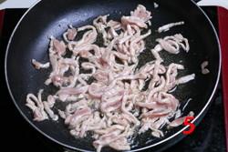 家常肉丝炒饼的做法