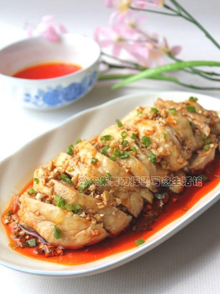 麻辣红油冷水鸡的做法