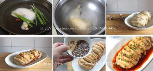麻辣红油冷水鸡的做法