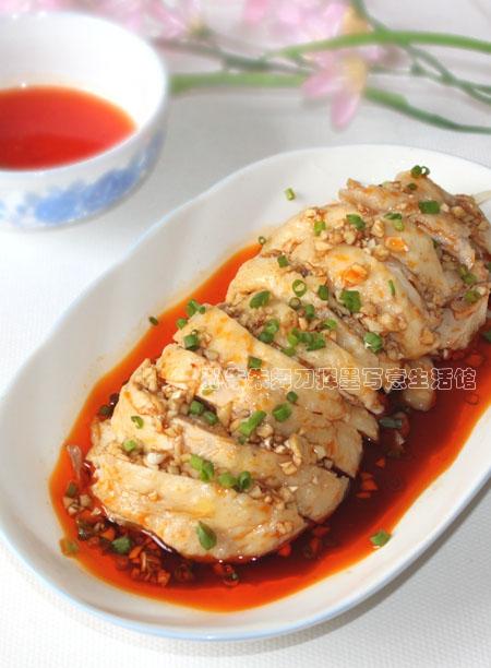 麻辣红油冷水鸡的做法