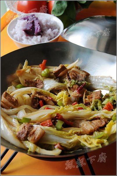 干锅辣白菜的做法