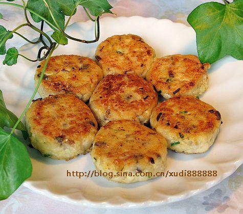肉末豆腐饼的做法