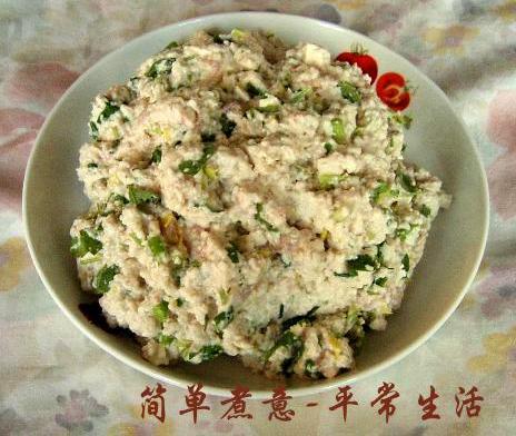 肉末豆腐饼的做法