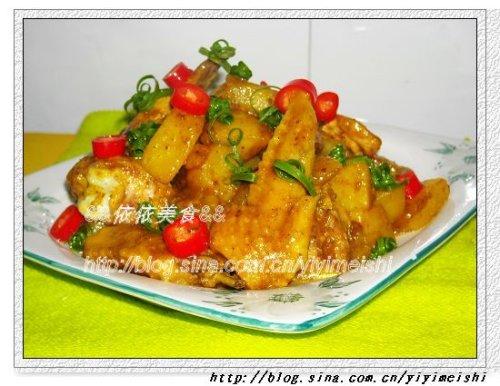土豆咖喱鸡块的做法