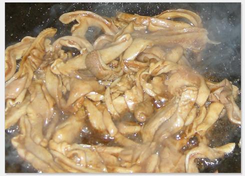 大蒜猪肚的做法