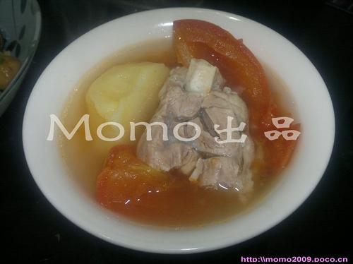 番茄薯仔煲猪踭的做法